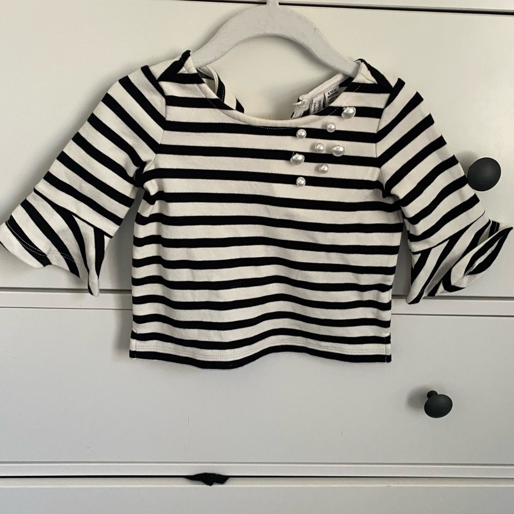 Janie & Jack 6-12M Baby Girl Shirt